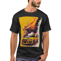 Mitsubishi EVO Coolster Wagen in Gelb