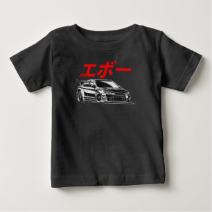 Mitsubishi EVO Japon Style T-shirt Homme Femmes