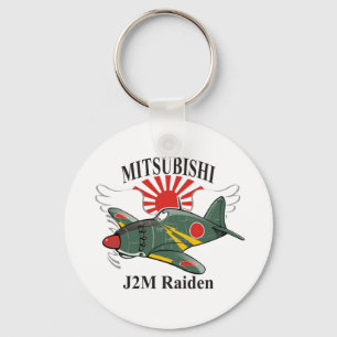 mitsubishi J2M Raiden Schlüsselanhänger