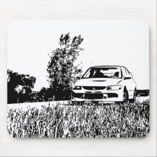 Mitsubishi Lancer Evoluion Mousepad
