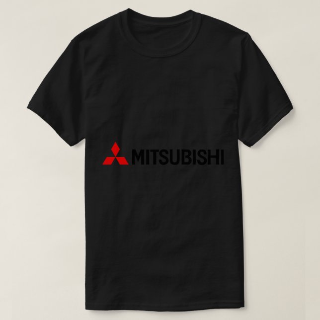Mitsubishi Logo-Aufkleber T-Shirt (Design vorne)