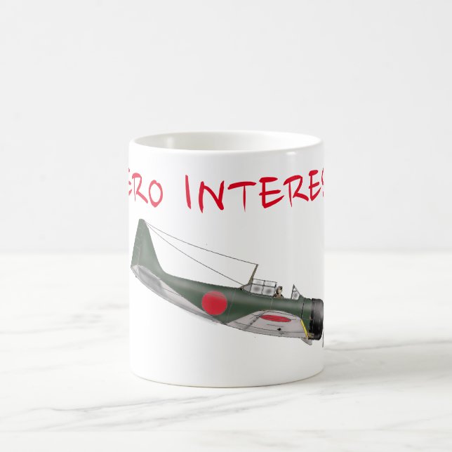 Mitsubishi Zero 7.00 'Null Interesse' Kaffeetasse (Mittel)