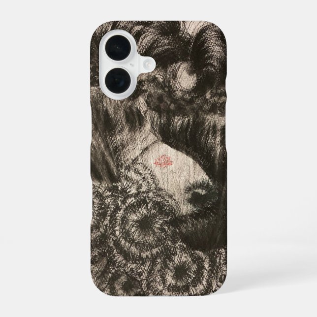 mitsunavinilo iPhone 16 hülle (Rückseite)