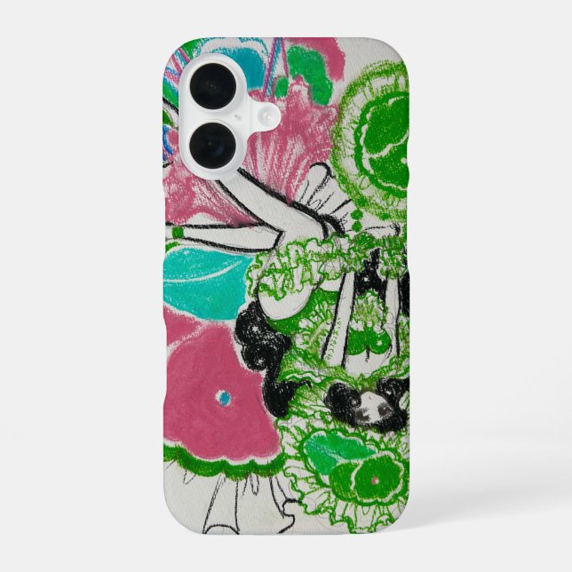 mitsunavinilo iPhone 16 hülle (Rückseite)
