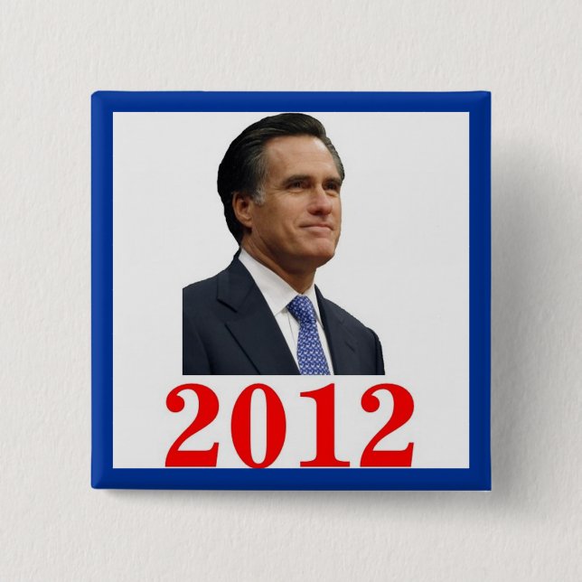 Mitt Romney 2012 Button (Vorderseite)