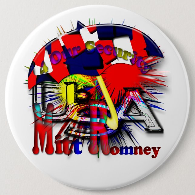Mitt Romney 2012 Button (Vorderseite)