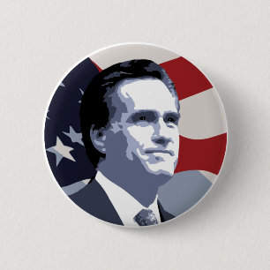 Mitt Romney 2012 Button