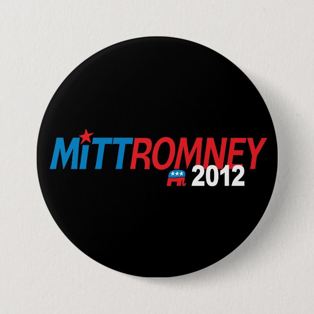 Mitt Romney 2012 Button (Vorderseite)