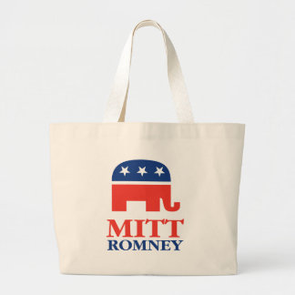 Mitt Romney 2012 Jumbo Stoffbeutel