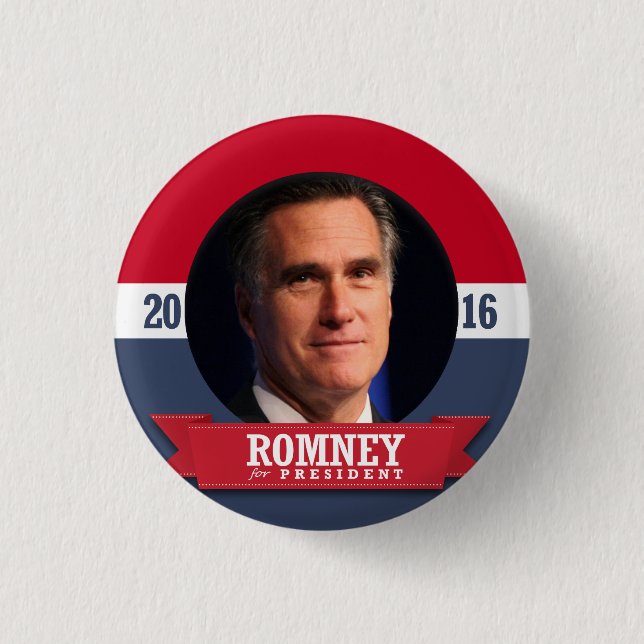 MITT ROMNEY 2016 BUTTON (Vorderseite)