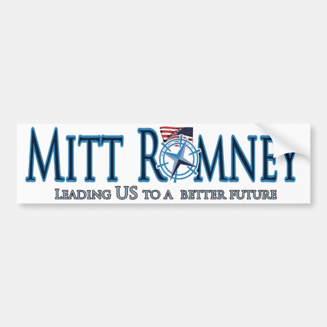 Mitt Romney Autoaufkleber (Vorne)