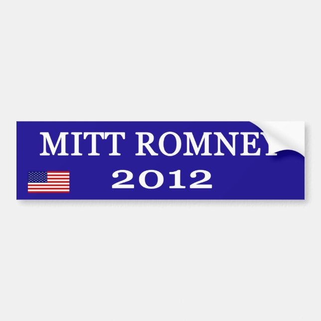 Mitt Romney Autoaufkleber (Vorne)