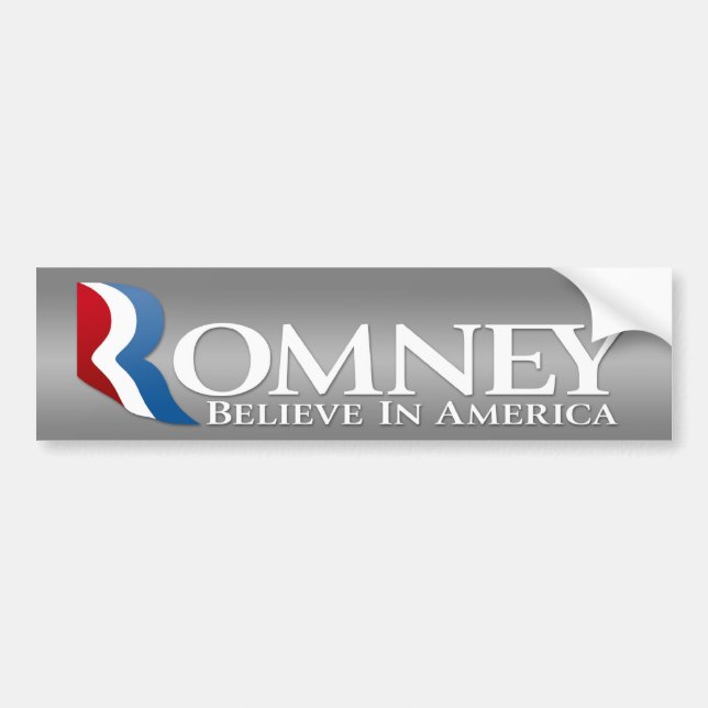 Mitt Romney für Präsident 2012 Autoaufkleber (Vorne)