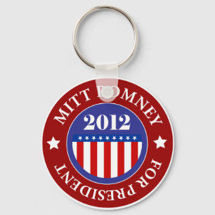 Mitt Romney für Präsidenten 2012 Schlüsselanhänger