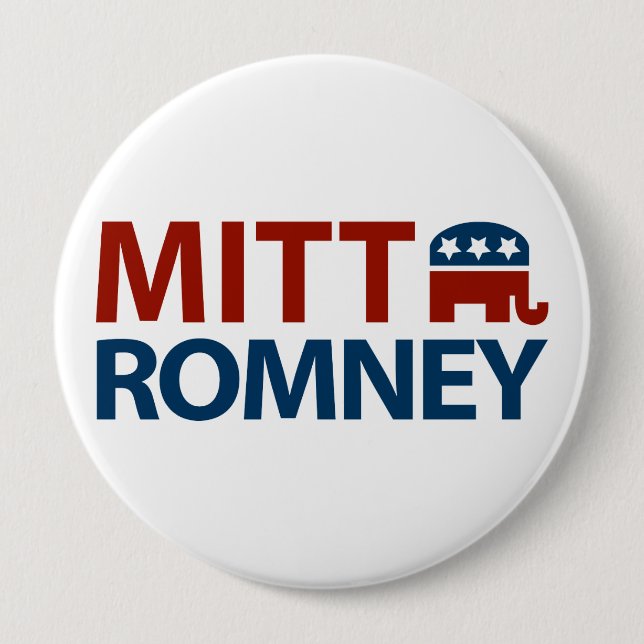 Mitt Romney GOP Button (Vorderseite)