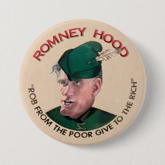 Mitt Romney-Haube 2012 Button (Vorderseite)
