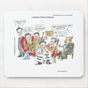 Mitt Romney In Therapie Lustige T-Shirts Karten Ge Mousepad