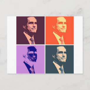 Mitt Romney Postkarte