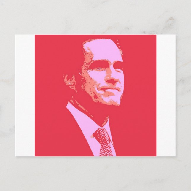 Mitt Romney Postkarte (Vorderseite)