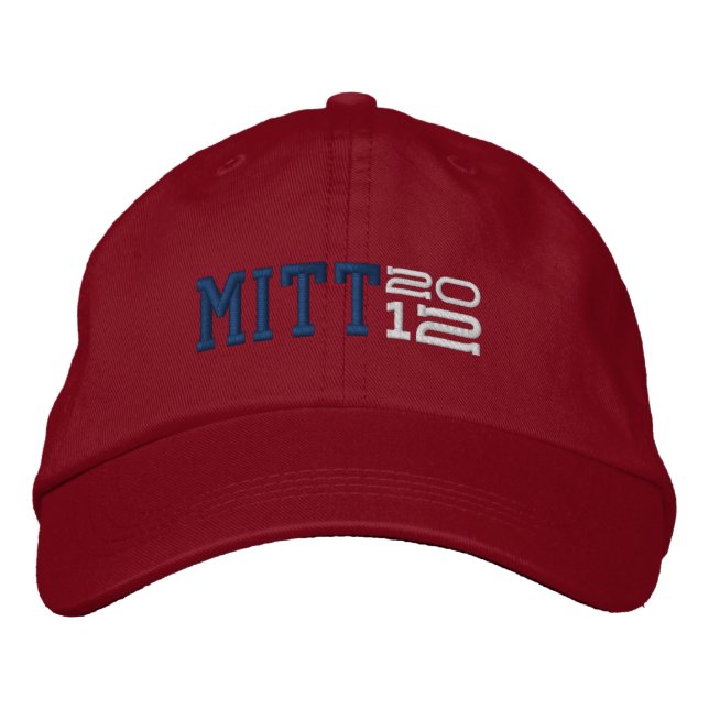 Mitt Romney Zwölf 2012 Bestickte Kappe (Vorderseite)