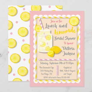 Mittag- und Abendessen mit Bridal-Dusche Einladung