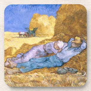Mittag Vincent van Goghs , der Siesta, nach Hirse Untersetzer