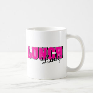 Mittagessen-Dame Kaffeetasse
