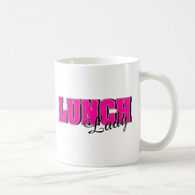 Mittagessen-Dame Kaffeetasse (Rechts)