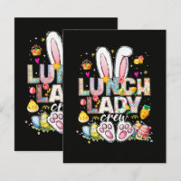 Mittagessen-Damen-Crew Lustiger Hase