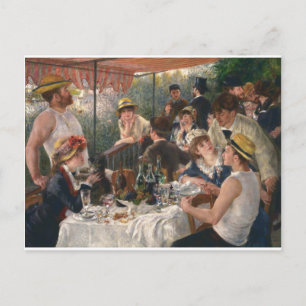 Mittagessen der Ruder-Gesellschaft - Renoir Postkarte
