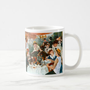 Mittagessen des Bootfahrt-Party, Renoir Kaffeetasse
