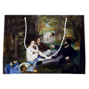 Mittagessen im Gras, Manet Große Geschenktüte