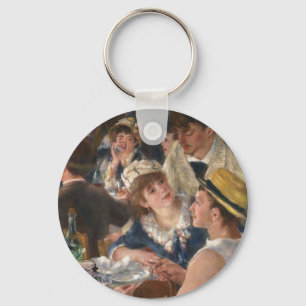 Mittagessen im Party - Auguste Renoir Schlüsselanhänger