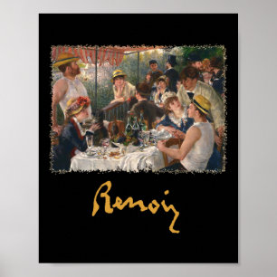 Mittagessen im Party Poster