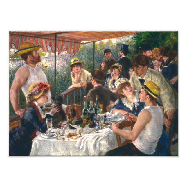 Mittagessen im Party | Renoir | Fotodruck (Vorne)