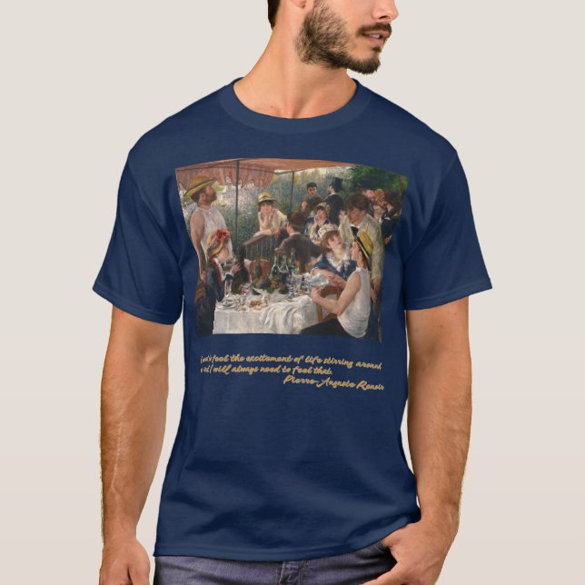 Mittagessen im Party T-Shirt (Vorderseite)