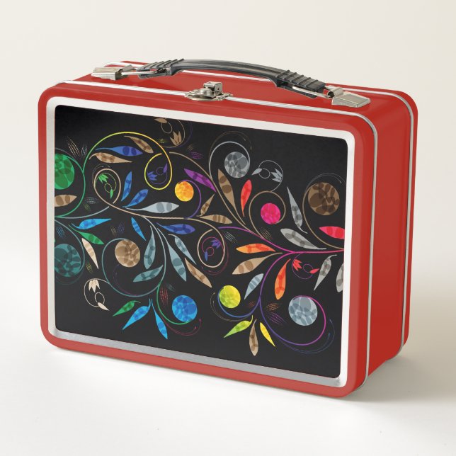 Mittagessen Metall Brotdose (Vorderseite)