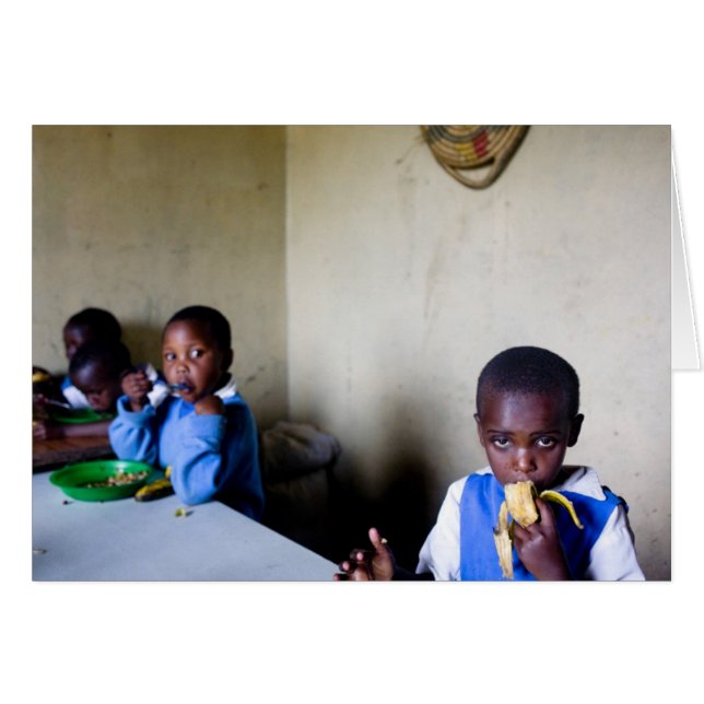 Mittagessen, Saidia Orphanage (Vorderseite (Horizontal))