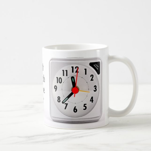 Mittagessen-Stempeluhr Kaffeetasse (Rechts)