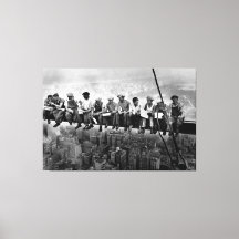 Mittagessen über einem Wolkenkratzer 1932 NYC Eise