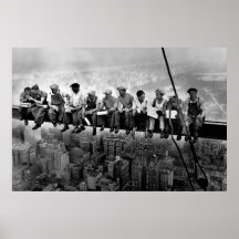Mittagessen über einem Wolkenkratzer 1932 NYC Eise