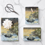 Mittagessen von Claude Monet, Vintager Impressioni Geschenkpapier Set<br><div class="desc">Das Luncheon (1876) von Claude Monet ist ein Vintager Impressionismus, ein Kunstgemälde mit einem Picknick im Garten im Frühjahr und einem Nachmittagstee. Ein Kind spielt leise mit Spielzeug auf dem Boden. Über den Künstler: Claude Monet (1840-1926) war Gründer der französischen impressionistischen Malerei, wobei die meisten seiner Gemälde "en plein air"...</div>