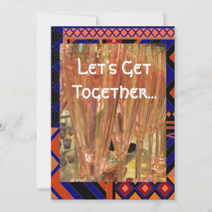 Mittagessen zusammen Einladung