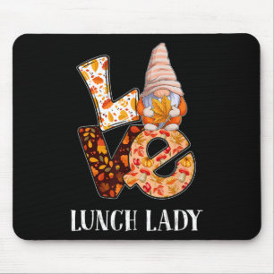 Mittags Lady Liebe Herbstuntergang für Lehrer 1 Mousepad
