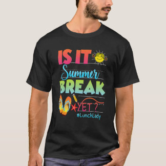Mittagspause ist die Sommerpause noch am letzten T T-Shirt