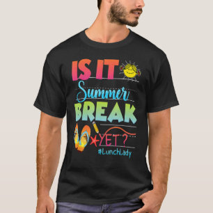 Mittagspause ist die Sommerpause noch am letzten T T-Shirt