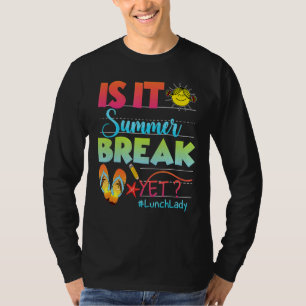 Mittagspause ist die Sommerpause noch am letzten T T-Shirt