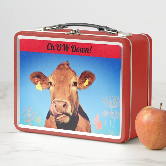 Mittagspause Metall Brotdose (Beispiel)