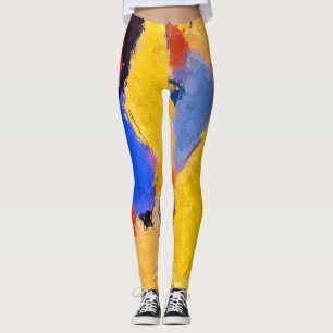 Mitte Abstrakt Leggings