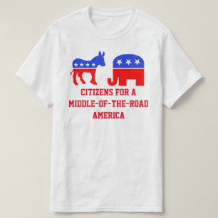 Mitte der Straße T-Shirt